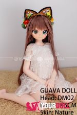 GUAVADOLL DM02 145cm Dカップ ノーマル肌 手描きメイク ビニール製のヘッド ボディ選択可 猫耳 ラブドール - 画像 (7)