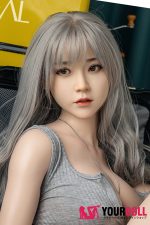 Fanreal Qian(芊) 159cm Gカップ 33kg Fair肌 顎機能追加可 フルシリコン 高級 ラブドール - 画像 (2)