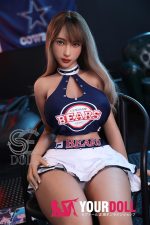 SEDOLL Aurora.B 157cm  Hカップ #125 小麦肌 チアガール セクシー ラブドール - 画像 (10)