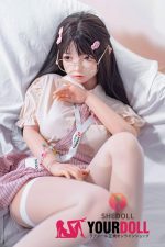 Shedoll Luoxiaoxi(洛小夕) 148cm  Dカップ フルシリコン ボディ材質選択可 顎機能追加可 ラブドール - 画像 (12)
