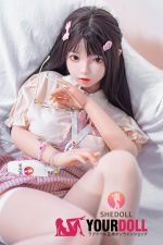 Shedoll Luoxiaoxi(洛小夕) 148cm  Dカップ フルシリコン ボディ材質選択可 顎機能追加可 ラブドール - 画像 (3)