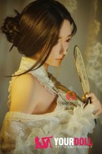 Shedoll Chulin(楚琳)  158cm  Cカップ 顎機能追加可 シリコン ボディ材質選択可 ラブドール  美人 - 画像 (4)