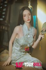 Shedoll Chulin(楚琳)  158cm  Cカップ 顎機能追加可 シリコン ボディ材質選択可 ラブドール  美人 - 画像 (10)