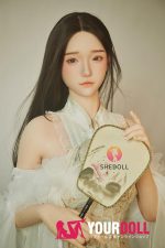 Shedoll Chulin(楚琳)  158cm  Cカップ 顎機能追加可 シリコン ボディ材質選択可 ラブドール  美人 - 画像 (2)