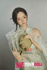 Shedoll Chulin(楚琳)  158cm  Cカップ 顎機能追加可 シリコン ボディ材質選択可 ラブドール  美人 - 画像 (7)