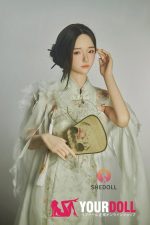 Shedoll Chulin(楚琳)  158cm  Cカップ 顎機能追加可 シリコン ボディ材質選択可 ラブドール  美人 - 画像 (8)
