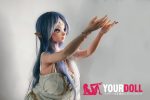 ElsaBabe  丹羽 唯 AHR010 148cm-L ピンク肌  フルシリコン製  エルフ 楚々 聖女 ラブドール - 画像 (28)