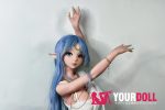 ElsaBabe  丹羽 唯 AHR010 148cm-L ピンク肌  フルシリコン製  エルフ 楚々 聖女 ラブドール - 画像 (27)