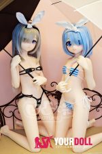 AotumeDoll #116ヘッド 135cm AAカップ Slim フルTPE製 アニメドール 癒し系 ラブドール - 画像 (19)