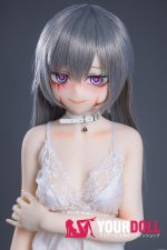 AotumeDoll #120ヘッド 145cm Bカップ フルTPE 奴隷少女 傷メイク ハート目 ラブドール 新品