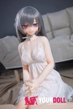 AotumeDoll #120ヘッド 145cm Bカップ フルTPE 奴隷少女 傷メイク ハート目 ラブドール 新品 - 画像 (6)