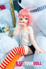 Climax Yui 85cm-S  PVCヘッド+シリコンボディ  Cinnamon肌  貧乳 フィギュア - 画像 (13)