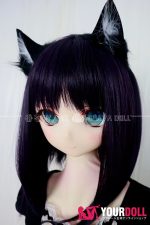 GUAVADOLL  DM02 ノーマル肌 手描きメイク ビニール製のヘッド（PVC）ラブドール