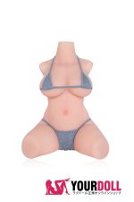 JoyoToy T3 Mona 75cm 20.5kg Fair肌 ゼリー胸付き トルソー 半身ラブドール