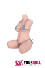 JoyoToy T3 Mona 75cm 20.5kg Fair肌 ゼリー胸付き トルソー 半身ラブドール - 画像 (8)
