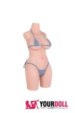JoyoToy T3 Mona 75cm 20.5kg Fair肌 ゼリー胸付き トルソー 半身ラブドール - 画像 (7)