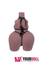 JoyoToy T7 Rosaline  41cm 7.5kg Wheat肌 ゼリー胸付き トルソー 半身ラブドール - 画像 (4)
