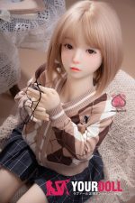 Momo 栞奈 H014-A 132cm Aカップ ノーマル肌 かわいい 最新 ラブドール - 画像 (4)