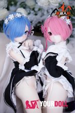 MOZU レムちゃん 85cm 大胸 6kg 画像通りの仕様 ビニールヘッド+TPEボディ メイド服 妹系 癒し系 ラブドール - 画像 (13)
