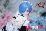 MOZU レムちゃん 85cm 大胸 6kg 画像通りの仕様 ビニールヘッド+TPEボディ メイド服 妹系 癒し系 ラブドール - 画像 (16)