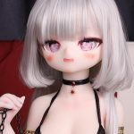 MOZU 悪魔ちゃん 85cm 大胸 6kg 画像通りの仕様 ビニールヘッド+TPEボディ 奴隷服 エロ ハート目 ラブドール