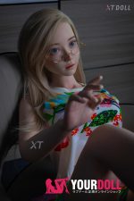 XTDOLL Lin XT-20 157cm Eカップ ノーマル肌 フルシリコン 眼鏡娘 ラブドール 顎機能追加可 - 画像 (5)