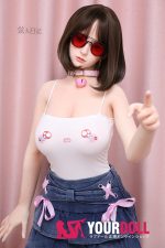 蛍火日記 瑠璃 164cm Gカップ 顎機能追加可 フルシリコン 眼鏡娘 愛嬌 ラブドール - 画像 (8)