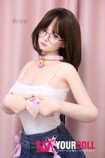 蛍火日記 瑠璃 164cm Gカップ 顎機能追加可 フルシリコン 眼鏡娘 愛嬌 ラブドール - 画像 (2)