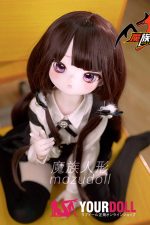 MOZU 弥子 85cm 小胸 6kg 画像通りの仕様 ビニールヘッド+TPEボディ アニメドール JK デレデレ - 画像 (4)