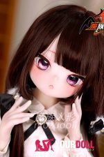 MOZU 弥子 85cm 小胸 6kg 画像通りの仕様 ビニールヘッド+TPEボディ アニメドール JK デレデレ - 画像 (2)
