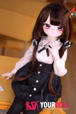 MOZU 弥子 85cm 小胸 6kg 画像通りの仕様 ビニールヘッド+TPEボディ アニメドール JK デレデレ - 画像 (7)