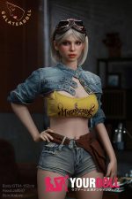 Galatea Doll JS#047 162cm Eカップ Nature肌 フルシリコン リアルな肌質感付き カッコイイ ダッチワイフ - 画像 (8)