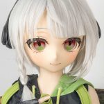 GUAVADOLL アンビー DM02 145cm Dカップ ノーマル肌 手描きメイク ビニール製のヘッド カッコイイ ラブドール