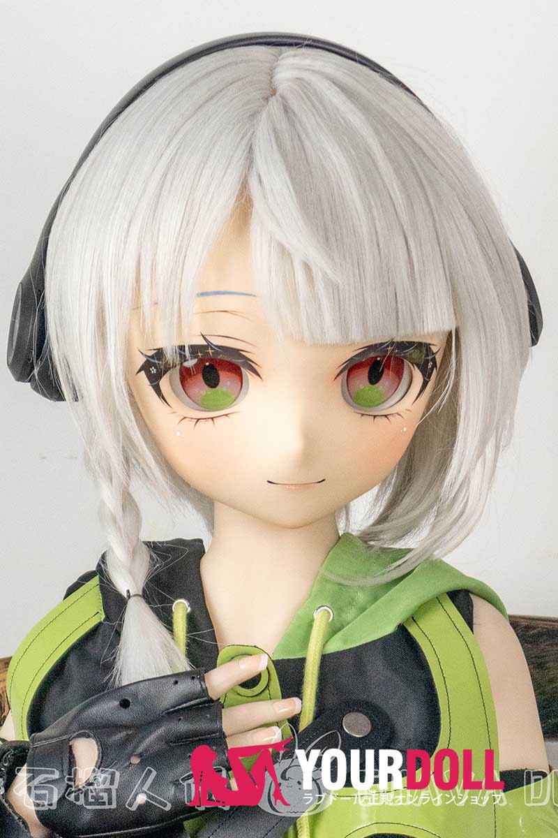GUAVADOLL アンビー DM02 145cm Dカップ ノーマル肌 手描きメイク ビニール製のヘッド カッコイイ ラブドール - 画像 (1)