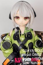GUAVADOLL アンビー DM02 145cm Dカップ ノーマル肌 手描きメイク ビニール製のヘッド カッコイイ ラブドール - 画像 (5)