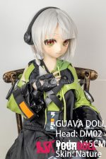 GUAVADOLL アンビー DM02 145cm Dカップ ノーマル肌 手描きメイク ビニール製のヘッド カッコイイ ラブドール - 画像 (10)