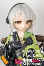 GUAVADOLL アンビー DM02 145cm Dカップ ノーマル肌 手描きメイク ビニール製のヘッド カッコイイ ラブドール - 画像 (3)