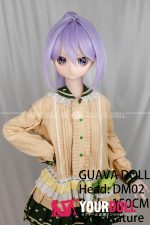 GUAVADOLL DM02 150cm Aカップ ノーマル肌  手描きメイク ビニール製のヘッド 可愛い系 ラブドール - 画像 (8)