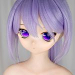 GUAVADOLL DM02 150cm Aカップ ノーマル肌  デカールメイク ビニール製のヘッド 可愛い系 ラブドール