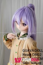 GUAVADOLL DM02 150cm Aカップ ノーマル肌  手描きメイク ビニール製のヘッド 可愛い系 ラブドール - 画像 (4)