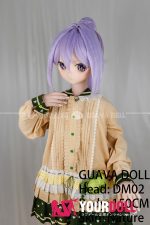 GUAVADOLL DM02 150cm Aカップ ノーマル肌  手描きメイク ビニール製のヘッド 可愛い系 ラブドール - 画像 (10)