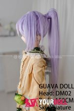 GUAVADOLL DM02 150cm Aカップ ノーマル肌  手描きメイク ビニール製のヘッド 可愛い系 ラブドール - 画像 (11)