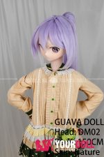 GUAVADOLL DM02 150cm Aカップ ノーマル肌  手描きメイク ビニール製のヘッド 可愛い系 ラブドール - 画像 (6)