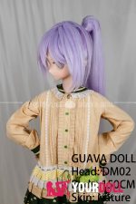 GUAVADOLL DM02 150cm Aカップ ノーマル肌  手描きメイク ビニール製のヘッド 可愛い系 ラブドール - 画像 (9)
