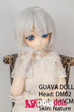 GUAVADOLL DM08 145cm Dカップ ノーマル肌 手描きメイク ビニール製のヘッド ボディ選択可 アニメ ラブドール - 画像 (4)