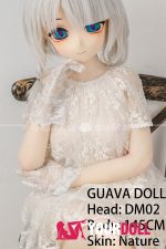 GUAVADOLL DM08 145cm Dカップ ノーマル肌 手描きメイク ビニール製のヘッド ボディ選択可 アニメ ラブドール - 画像 (3)