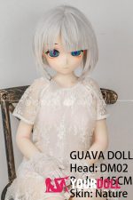 GUAVADOLL DM08 145cm Dカップ ノーマル肌 手描きメイク ビニール製のヘッド ボディ選択可 アニメ ラブドール - 画像 (5)