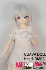 GUAVADOLL DM08 145cm Dカップ ノーマル肌 手描きメイク ビニール製のヘッド ボディ選択可 アニメ ラブドール - 画像 (8)