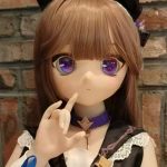 GUAVADOLL DM02 145cm Aカップ ノーマル肌 デカールメイク ビニール製のヘッド コスプレ系 美少女 アニメドール