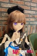 GUAVADOLL DM02 145cm Aカップ ノーマル肌 デカールメイク ビニール製のヘッド コスプレ系 美少女 アニメドール - 画像 (3)
